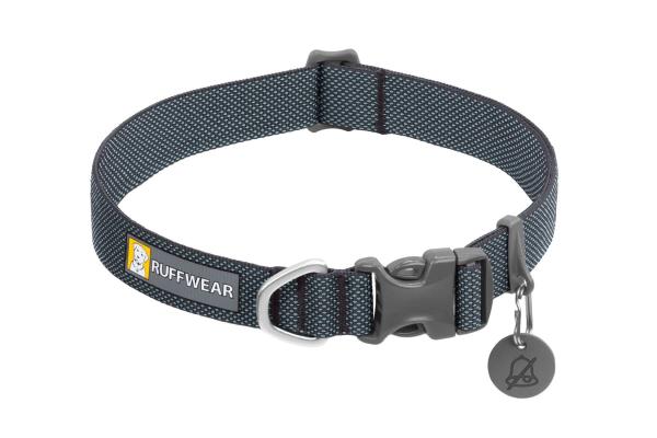 Ruffwear Halsband Hi & Light Basalt Gray 28-36 cm Ruffwear Halsband Hi & Light Basalt Gray 28-36 cm